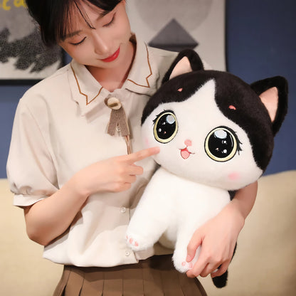 Big-Eyed Cute Kitten Plush
