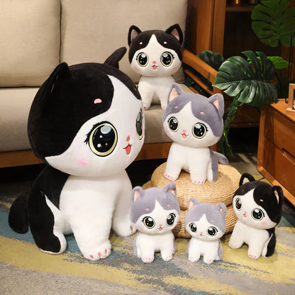 Big-Eyed Cute Kitten Plush
