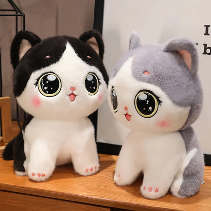 Big-Eyed Cute Kitten Plush