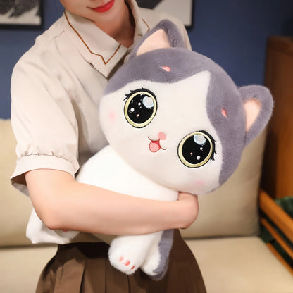 Big-Eyed Cute Kitten Plush