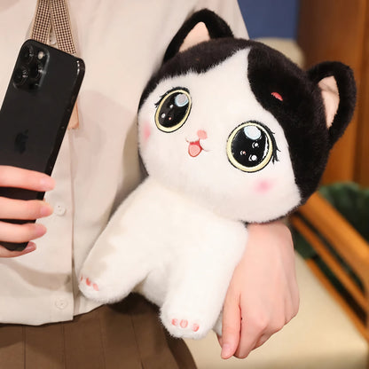 Big-Eyed Cute Kitten Plush