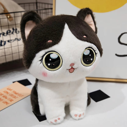 Big-Eyed Cute Kitten Plush