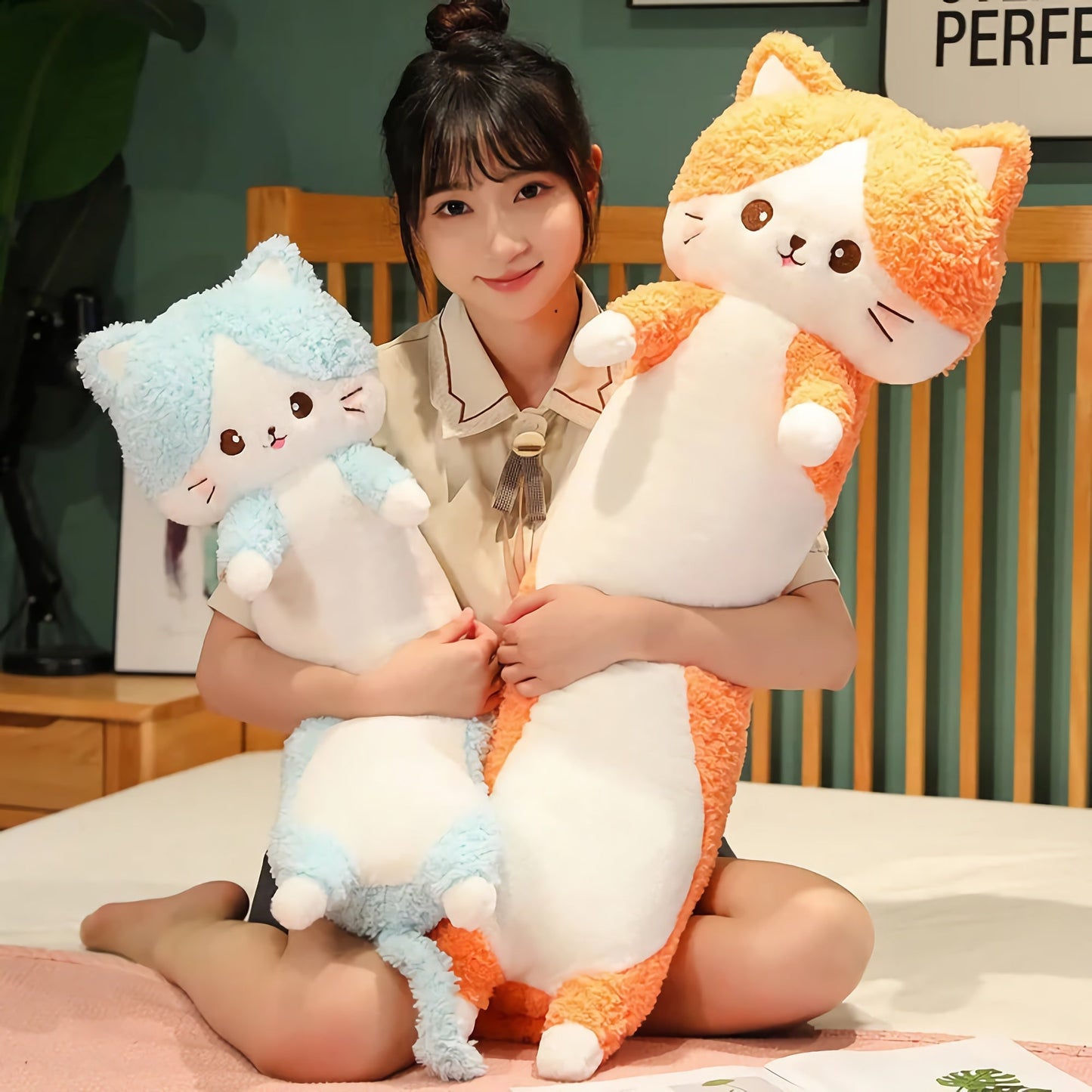 Furry Tail Kitties Looong Plushie