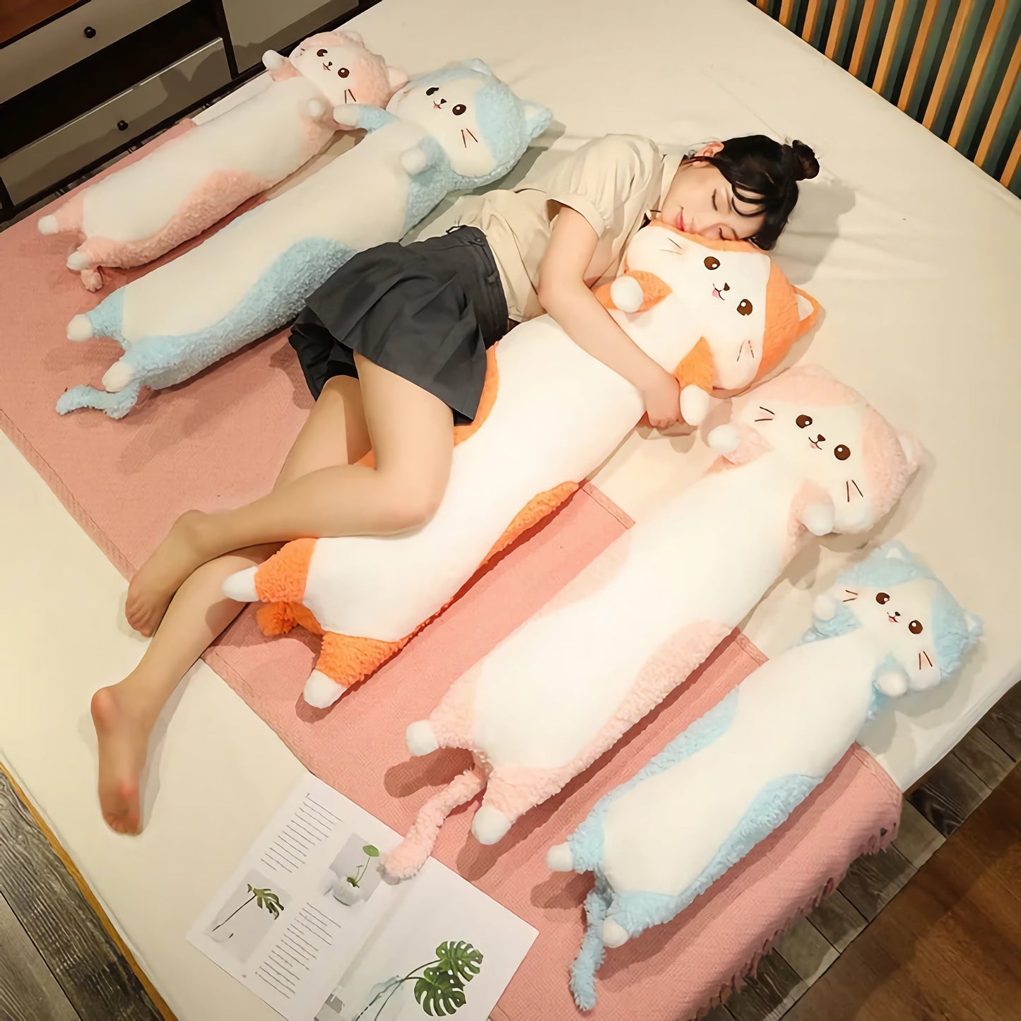 Furry Tail Kitties Looong Plushie