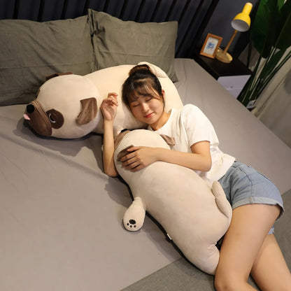 Lazy Pug Loaf Plush