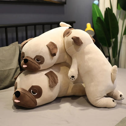 Lazy Pug Loaf Plush