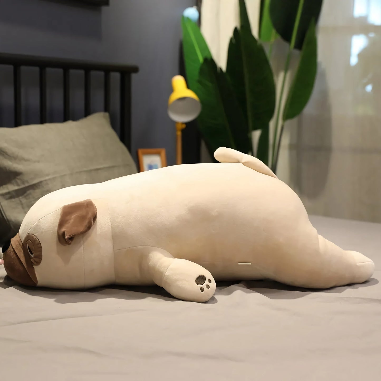 Lazy Pug Loaf Plush