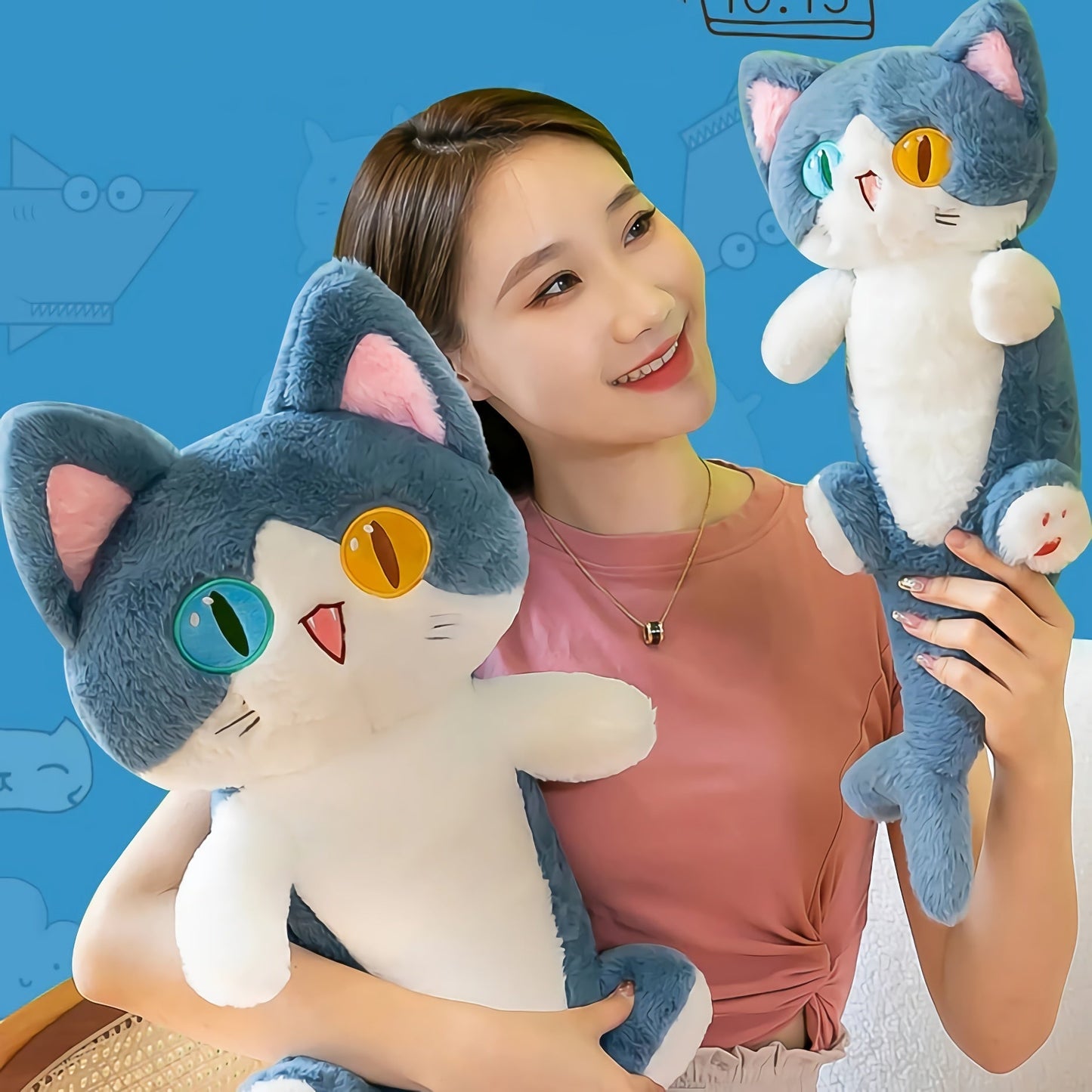 Meowrine, The Mystical Shark Cat Plush