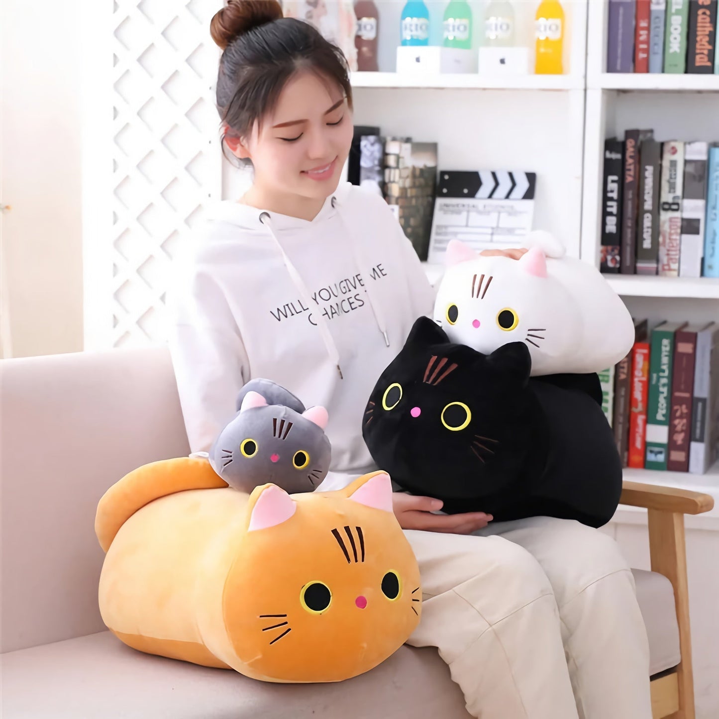 Neko Noodle Looong Cat Plushie