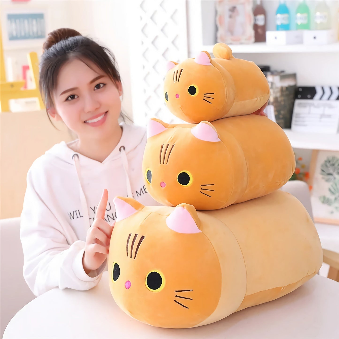 Neko Noodle Looong Cat Plushie