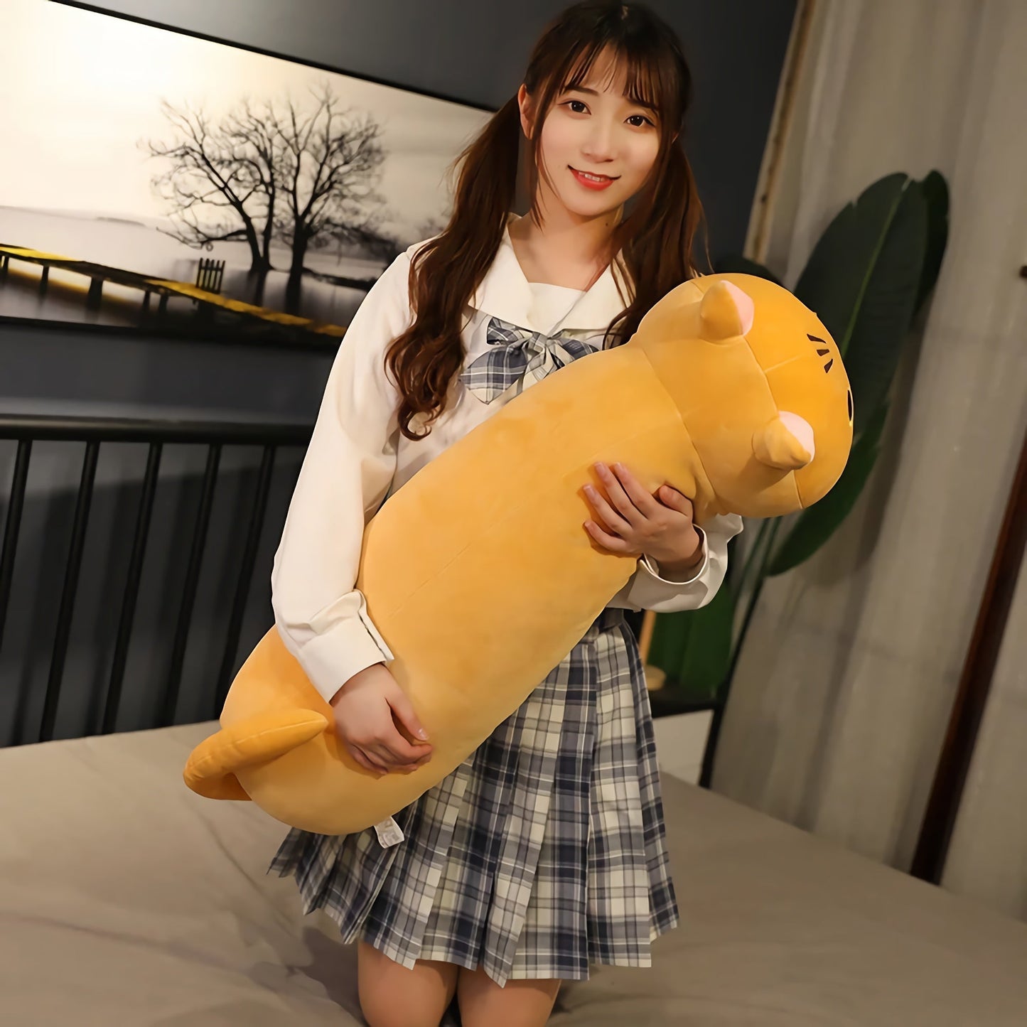 Neko Noodle Looong Cat Plushie