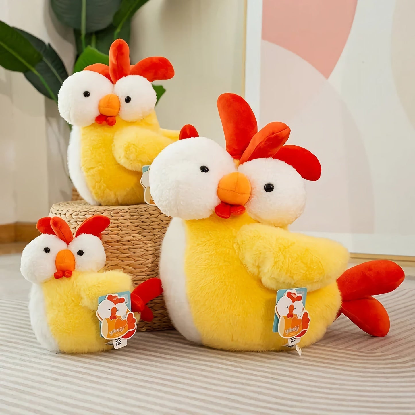 Plump Pecky Stuffed Plushie