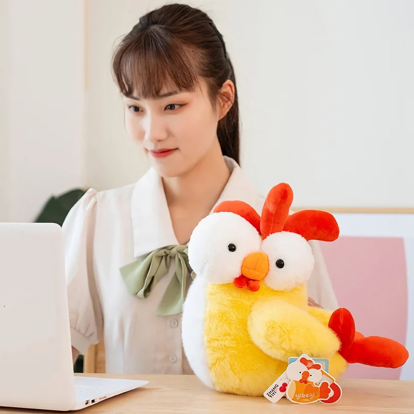 Plump Pecky Stuffed Plushie