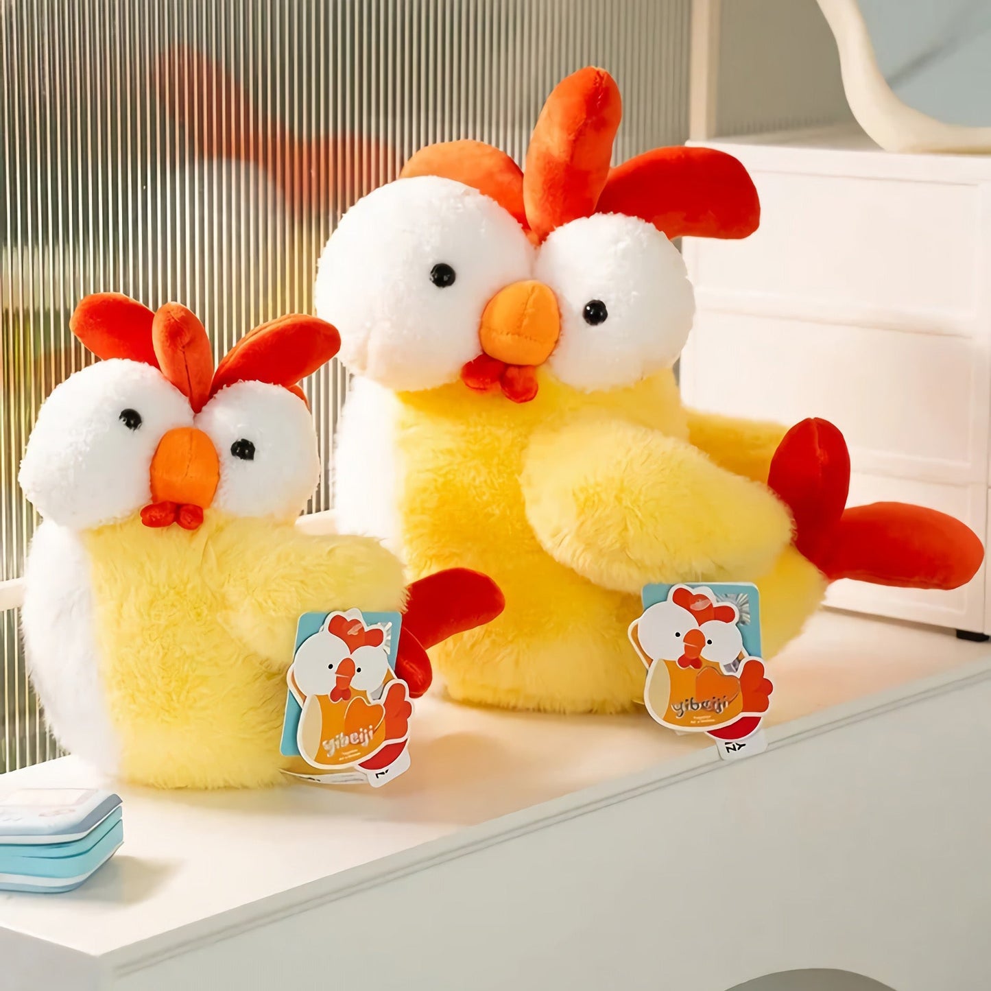 Plump Pecky Stuffed Plushie