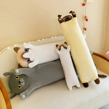 Stretchy Cat Extra-Long Plushies